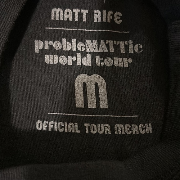 MATT RIFE OFFICIAL TOUR T-SHIRT :) - Picture 3 of 5
